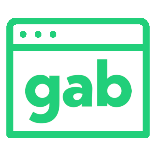 Glimmer Gab Logo