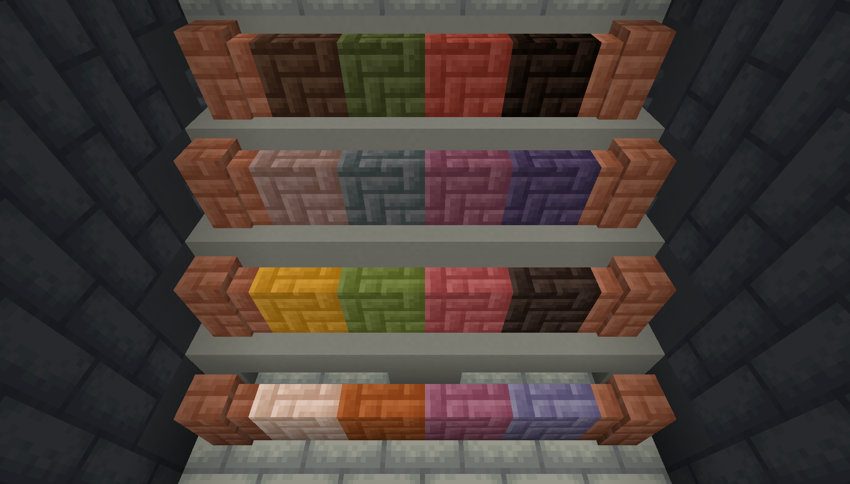 Terracotta Bricks colors.