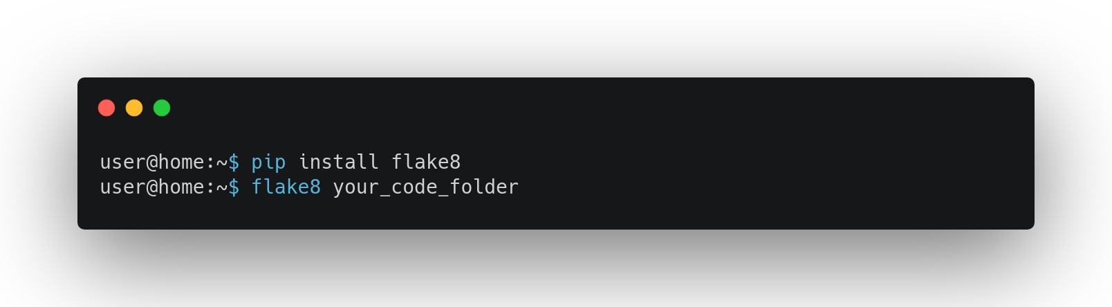 flake8 py