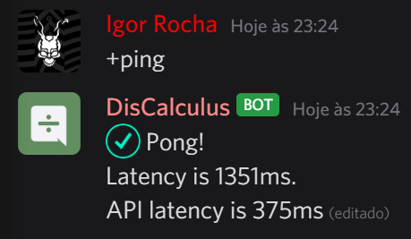 Ping Command