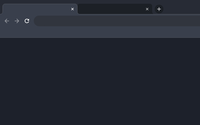 Chrome Developer Edition Dark Screenshot