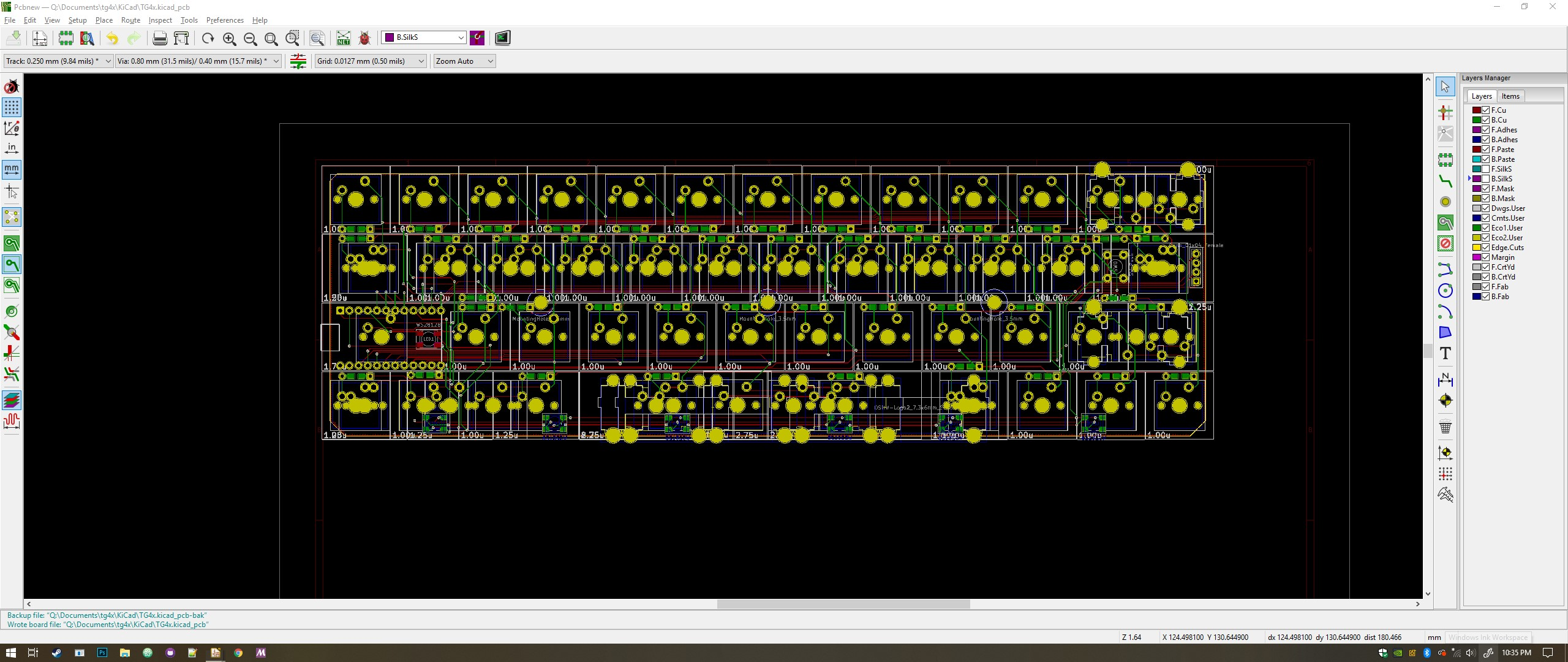 Picture of the PCB