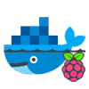 Docker & Raspberry Pi Icon by icons8 from https://icons8.com/