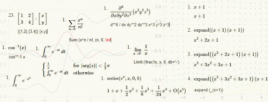 SymPad image example