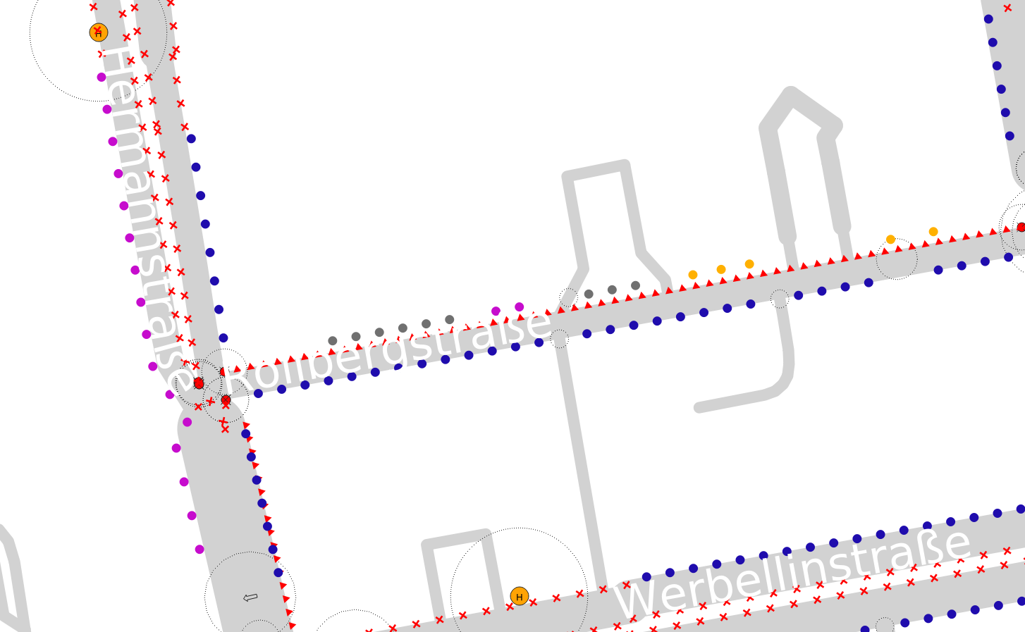 street parking points