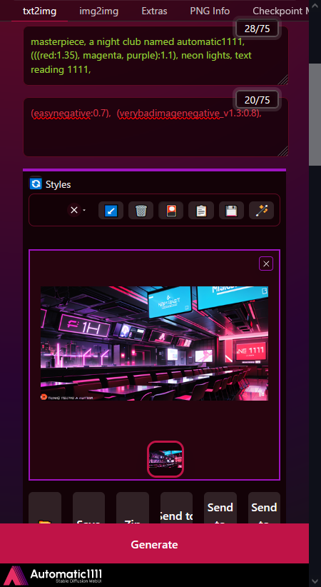 screenshot of theme