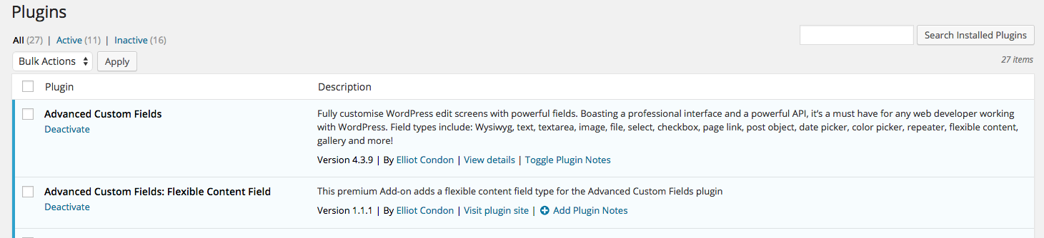 Toggle Plugin notes