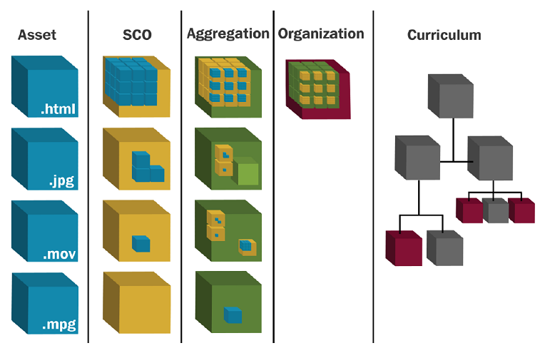 Components of SCORM content