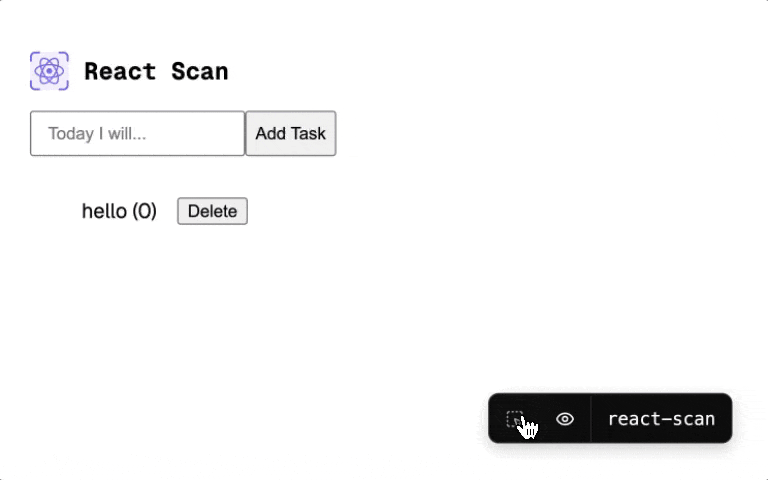 React Scan in action