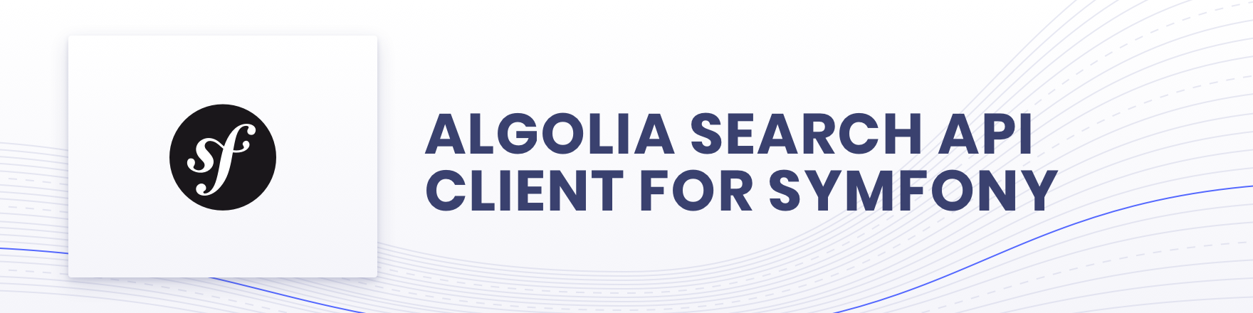 Algolia for Symfony