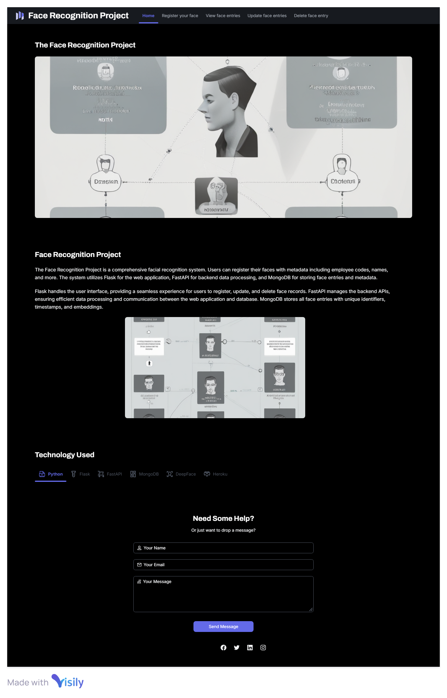 Face Recognition Dashboard