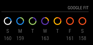 Colored rings screenshot