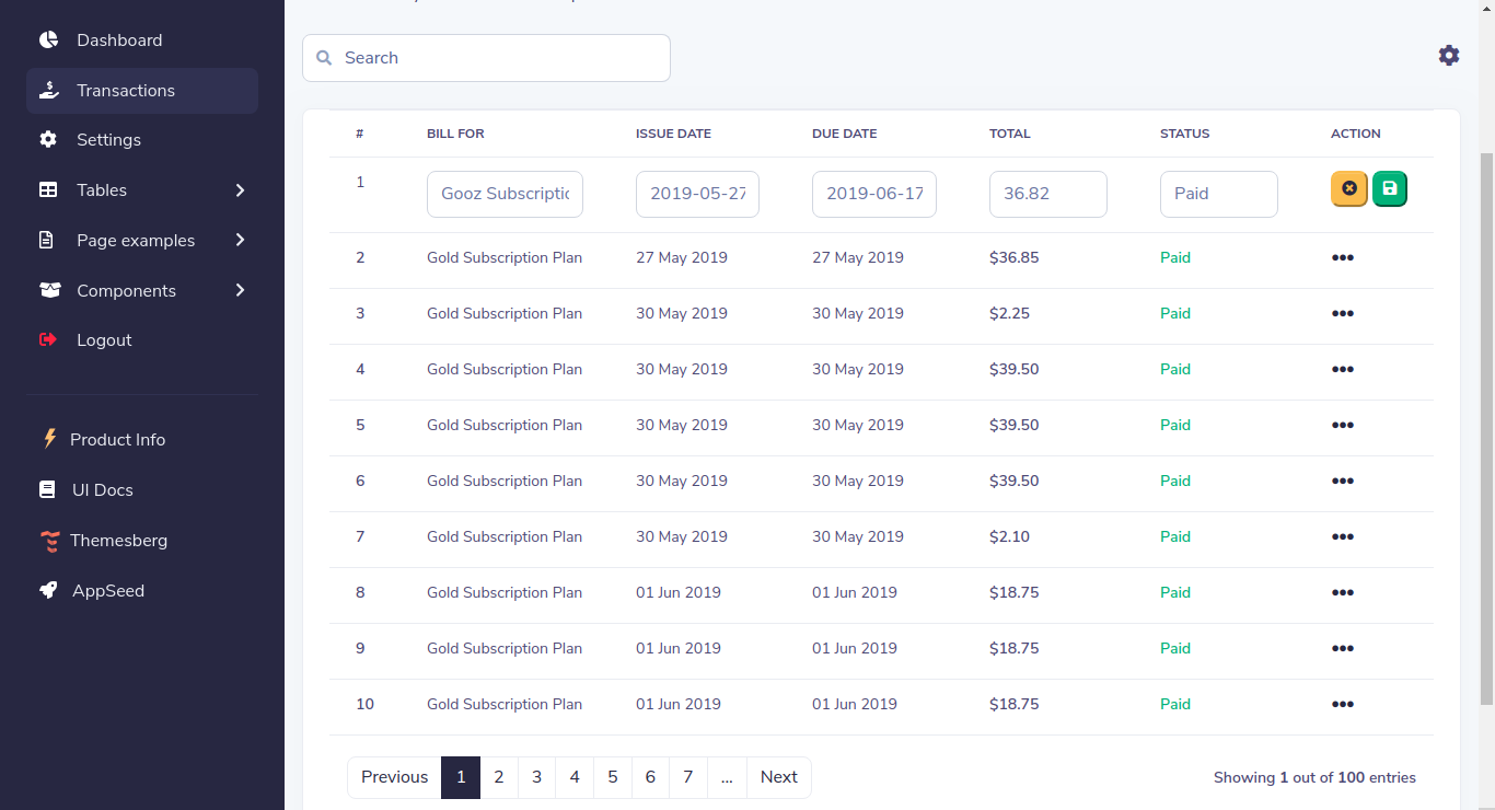 Django Dashboard Volt - Template project provided by AppSeed.