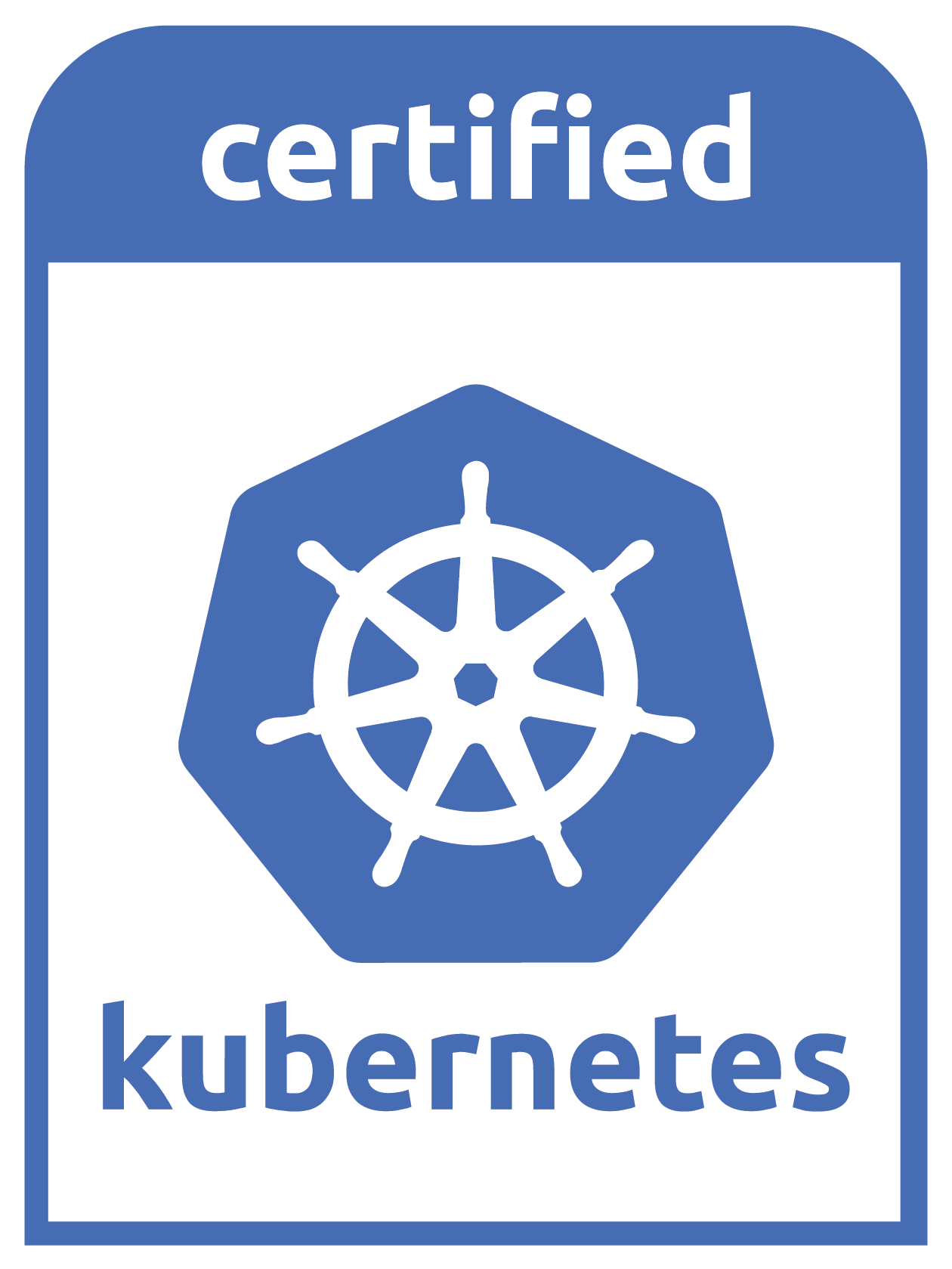 Certified Kubernetes logo