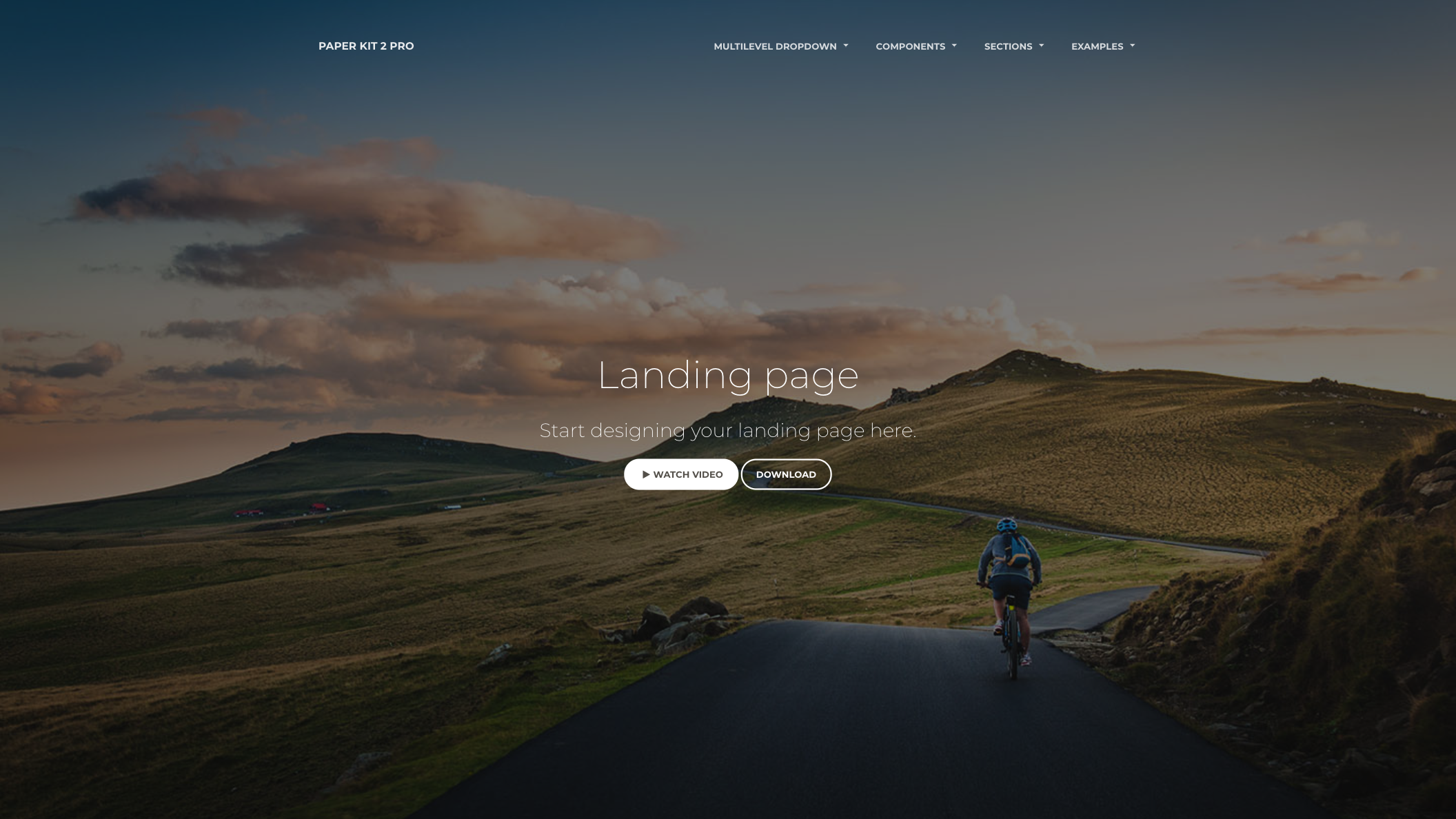 Landing Page