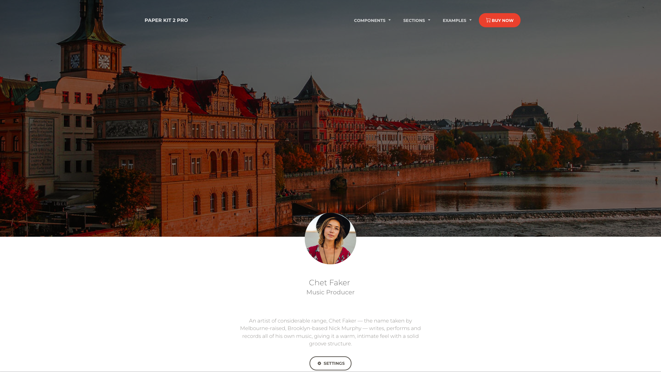 Profile Page