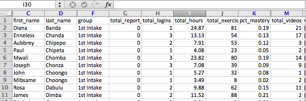 CSV-Report