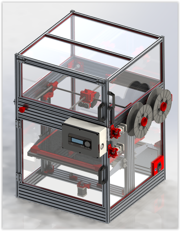 HercuLien 3D Printer Render Image