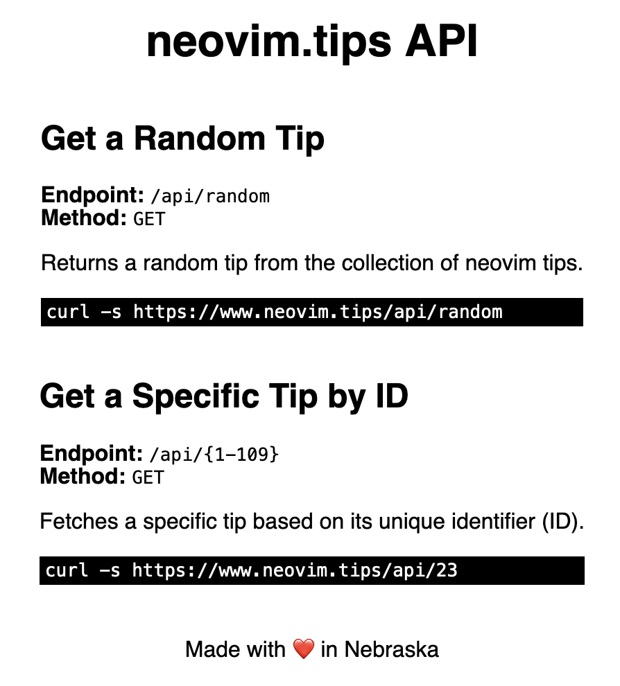 Neovim.tips Logo