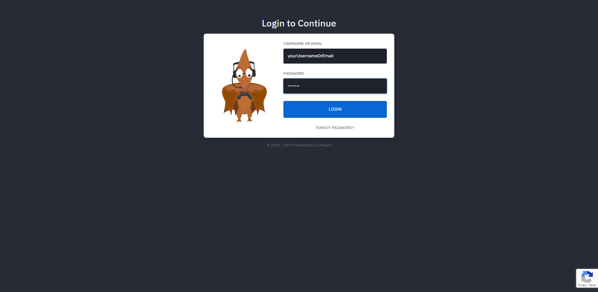 Login Screen