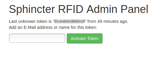 add token