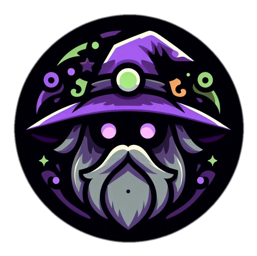 Dark Wizard Theme Logo