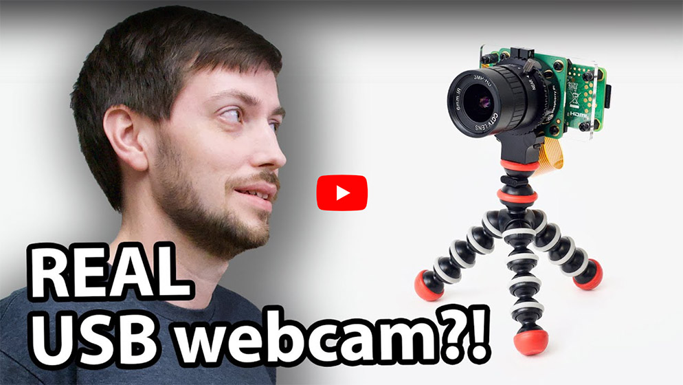 Raspberry Pi Zero is a REAL USB webcam