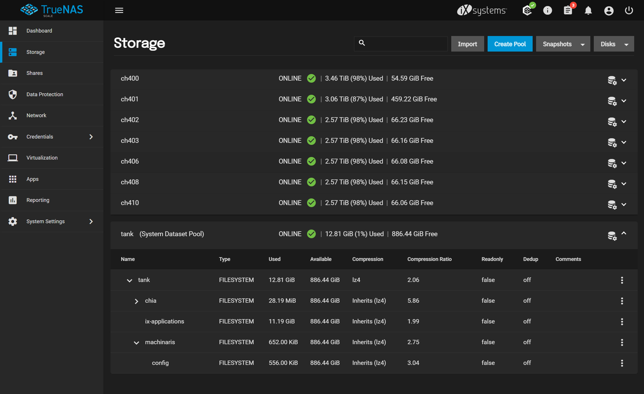 Storage Configuration