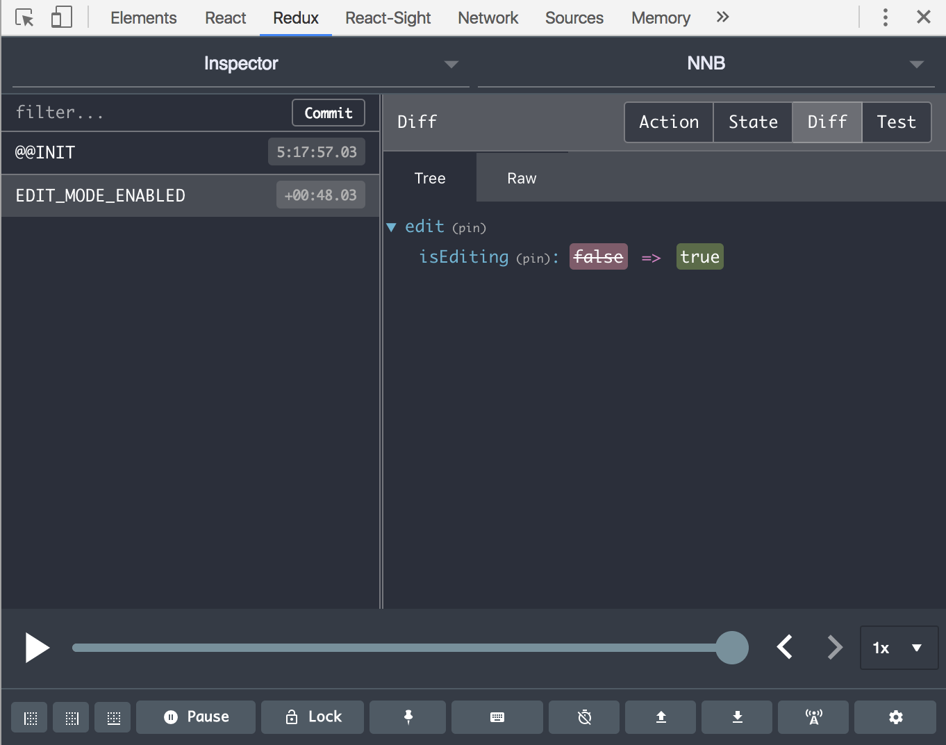 redux devtools init