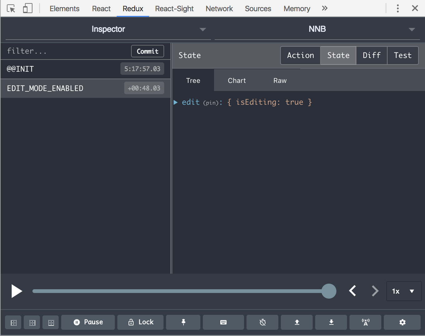 redux devtools init