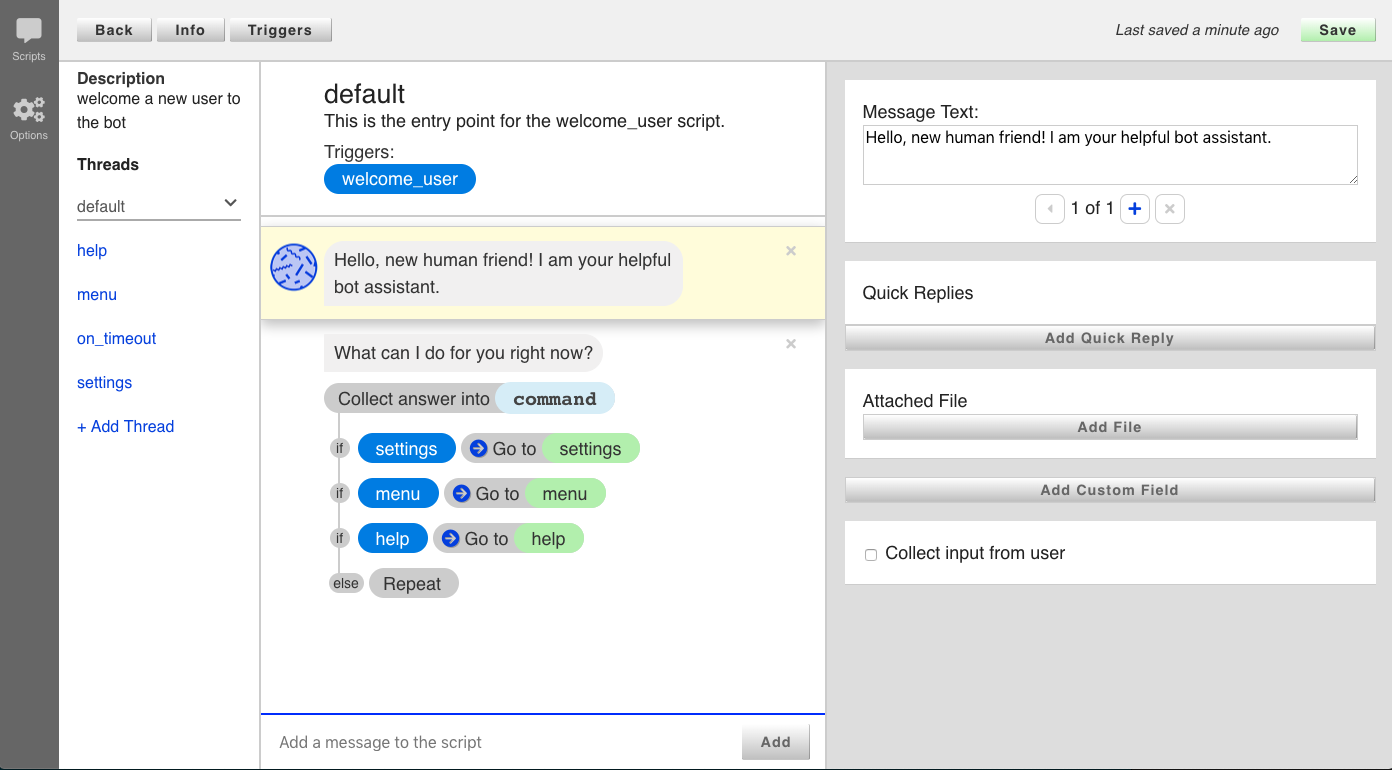 Dialog Editor