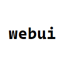 webui