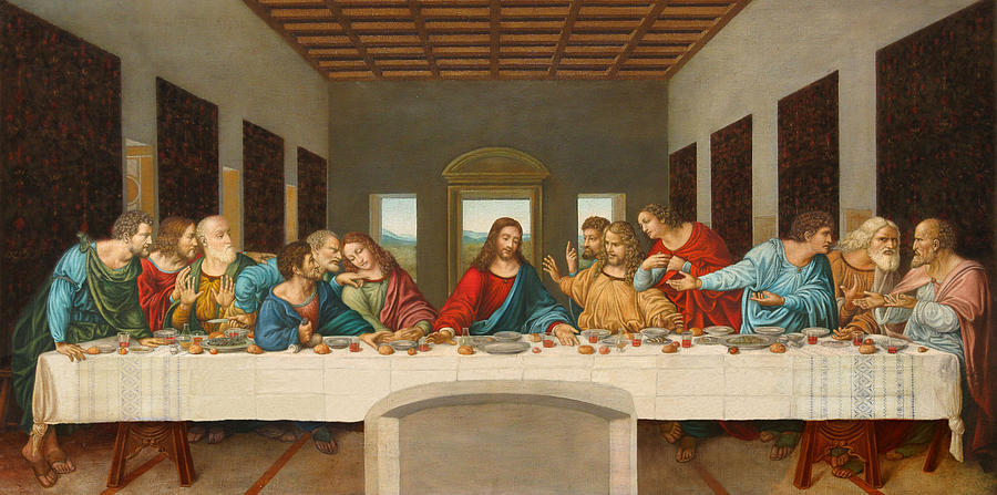 Last Supper input image