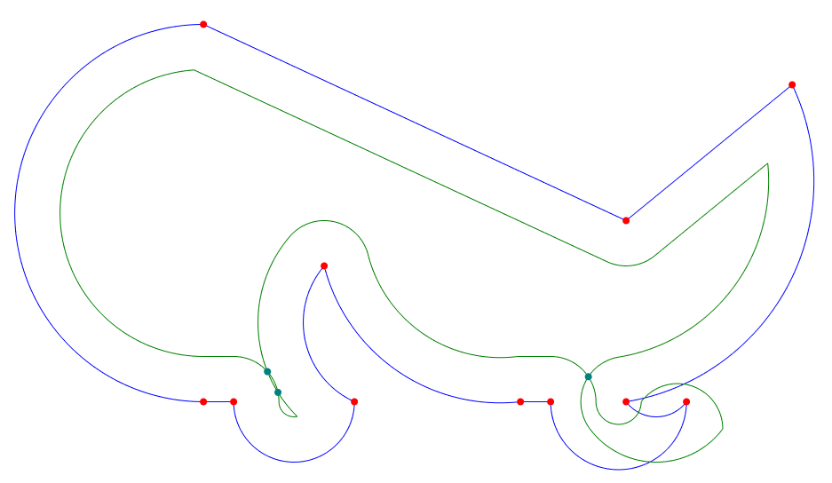 Raw Offset Polyline Intersects