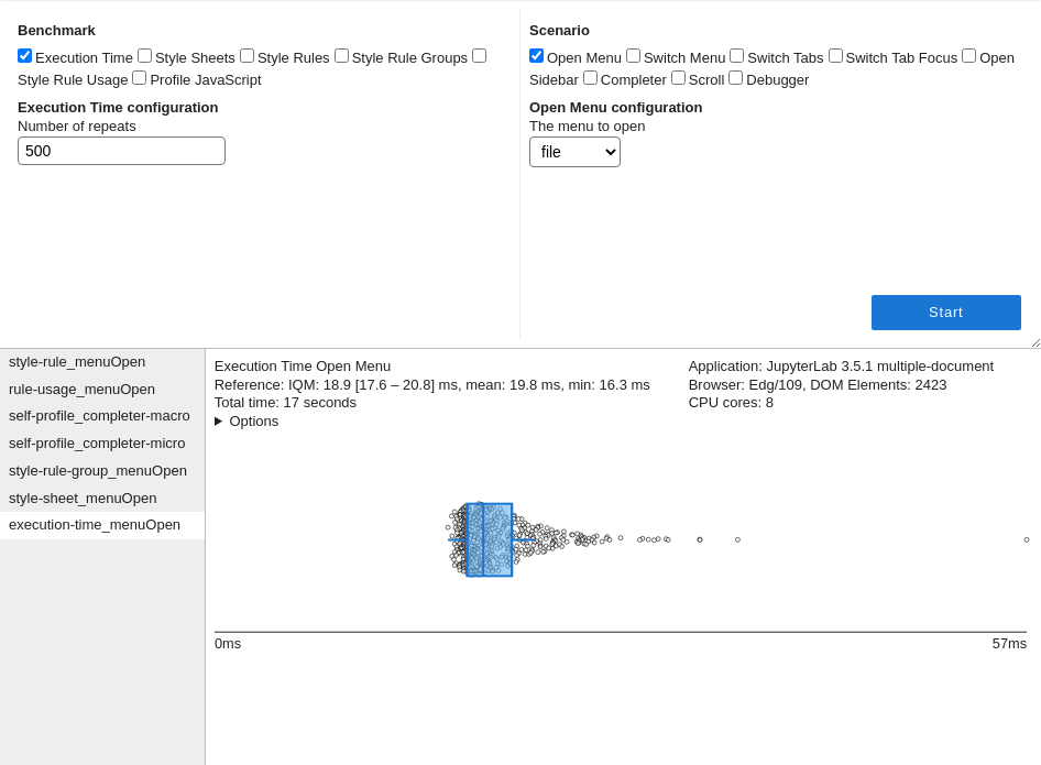 UI Profiler UI