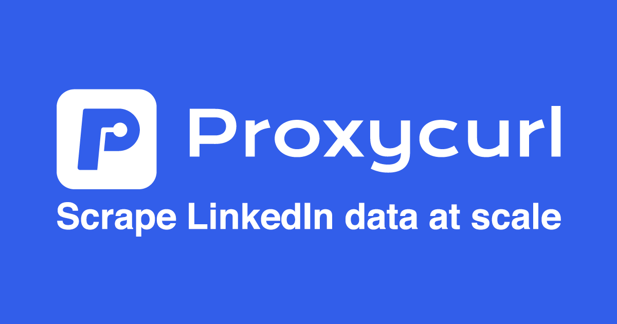 ProxyCurl