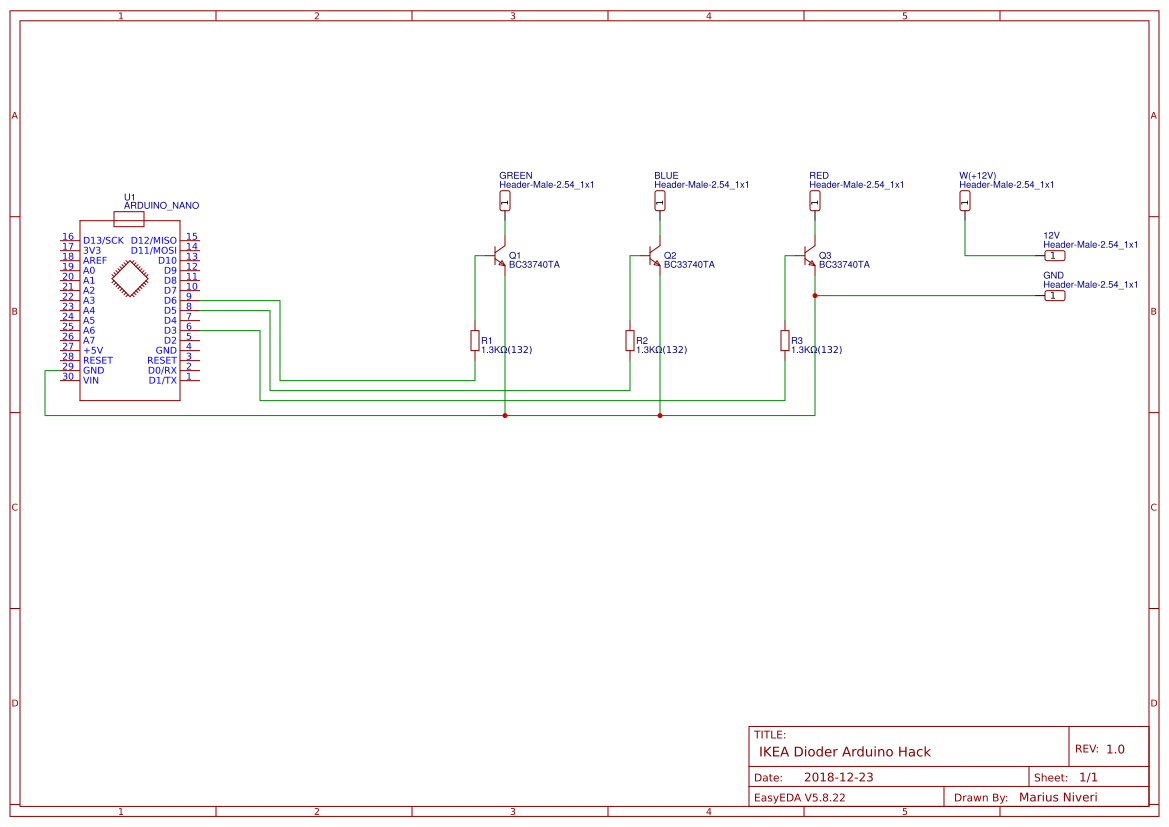 Schmatic for Arduino