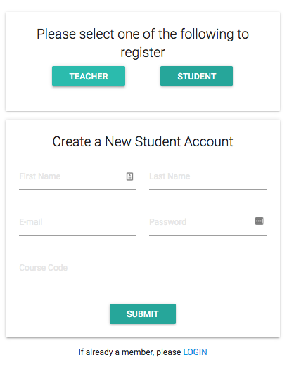 Student Login