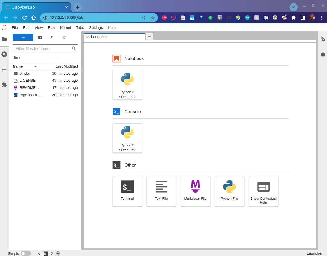 jupyter-lab-launcher