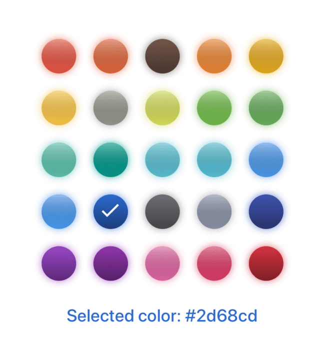 Native Color Picker