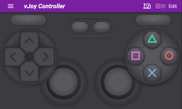 vJoyController Screenshot