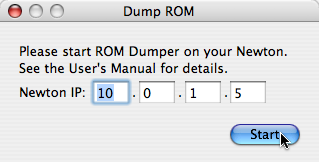 Dump ROM Panel