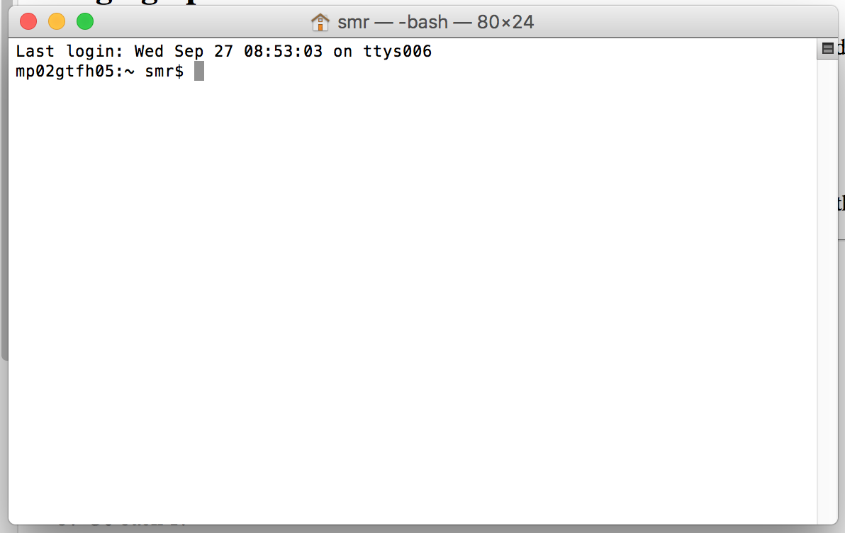 OSX Terminal