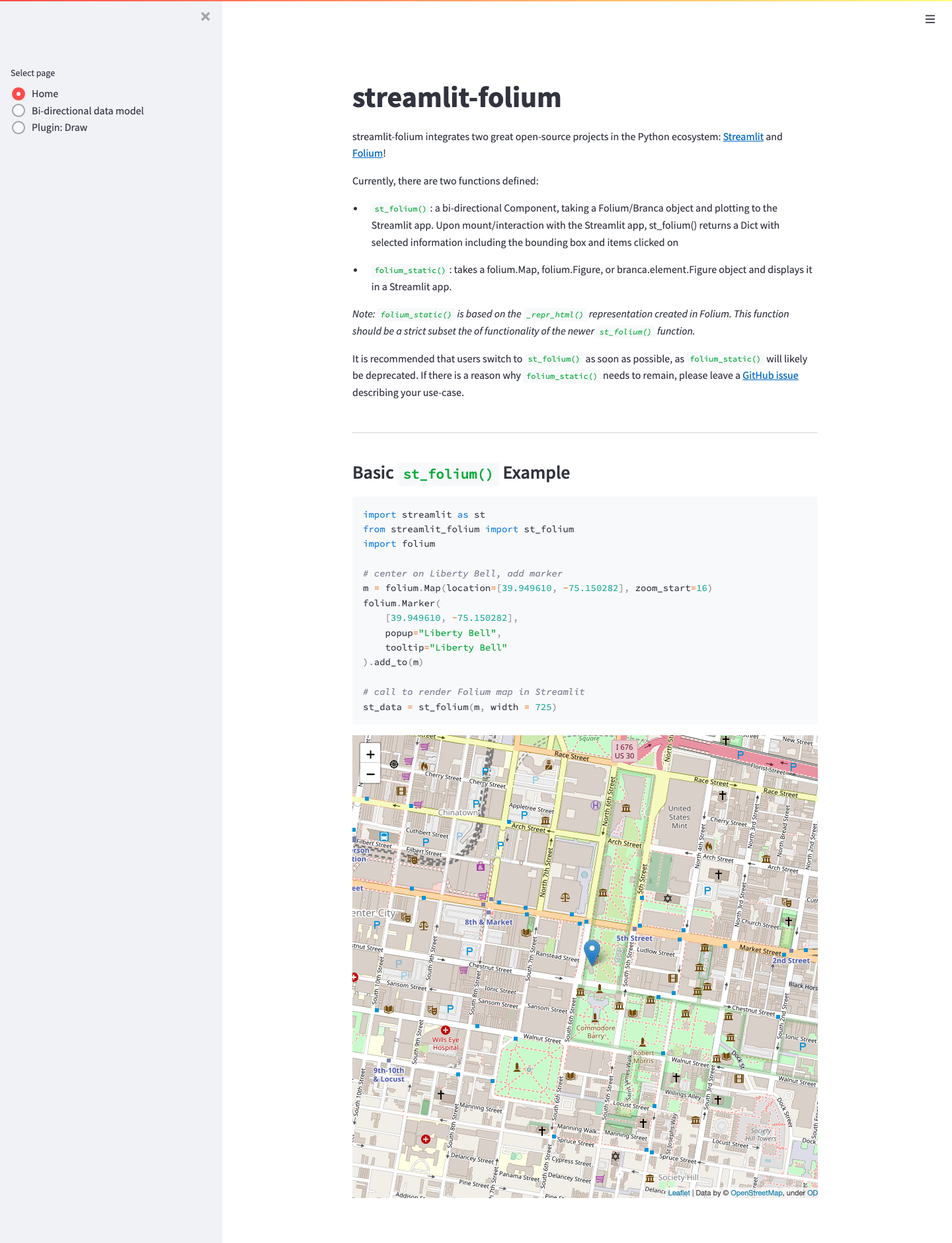 streamlit_folium example
