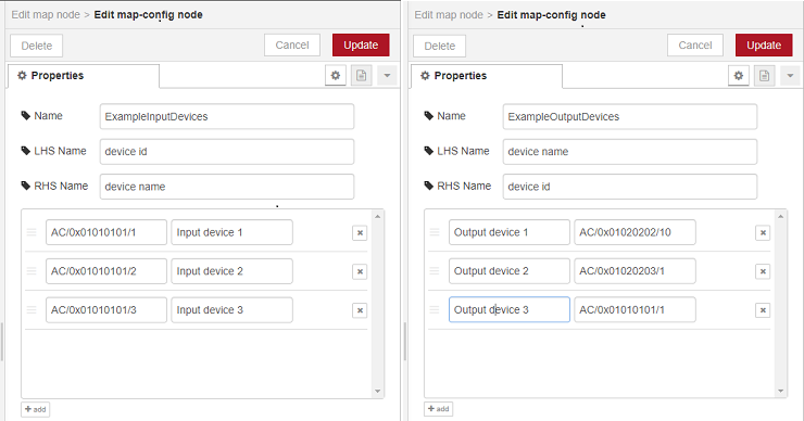 Device Mappings