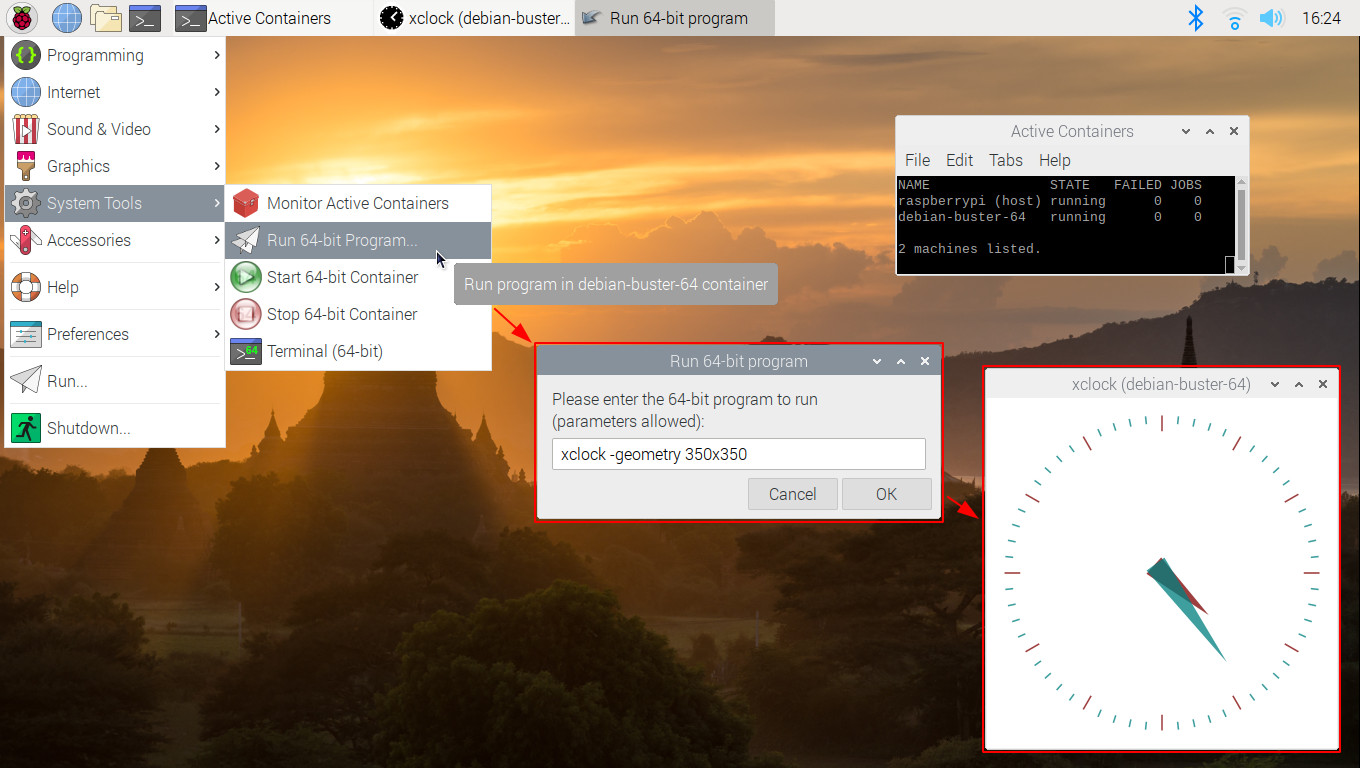 Running a 64-bit program via ds64-runner dialog