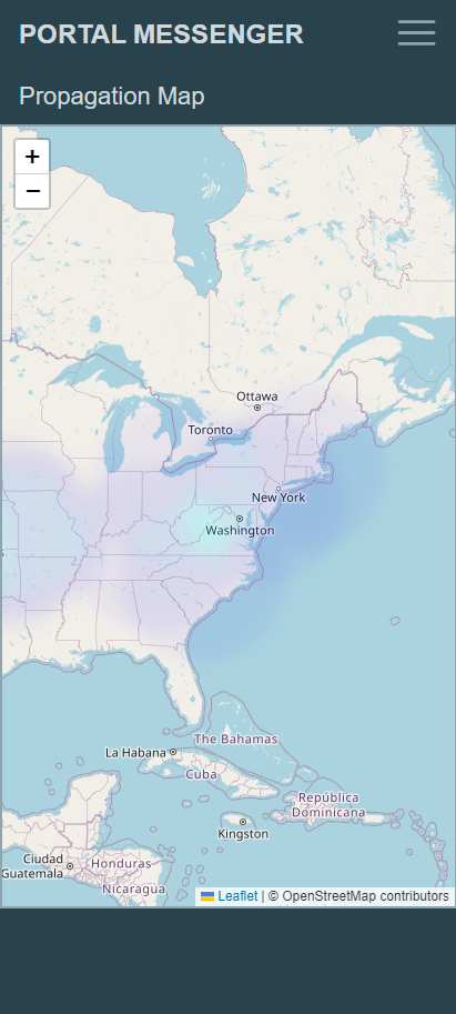 Propagation Map view screenshot