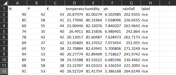 Dataset Sample