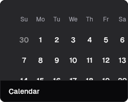 Calendar