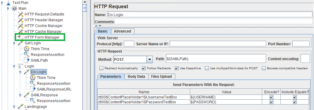 HTTP Form Manager